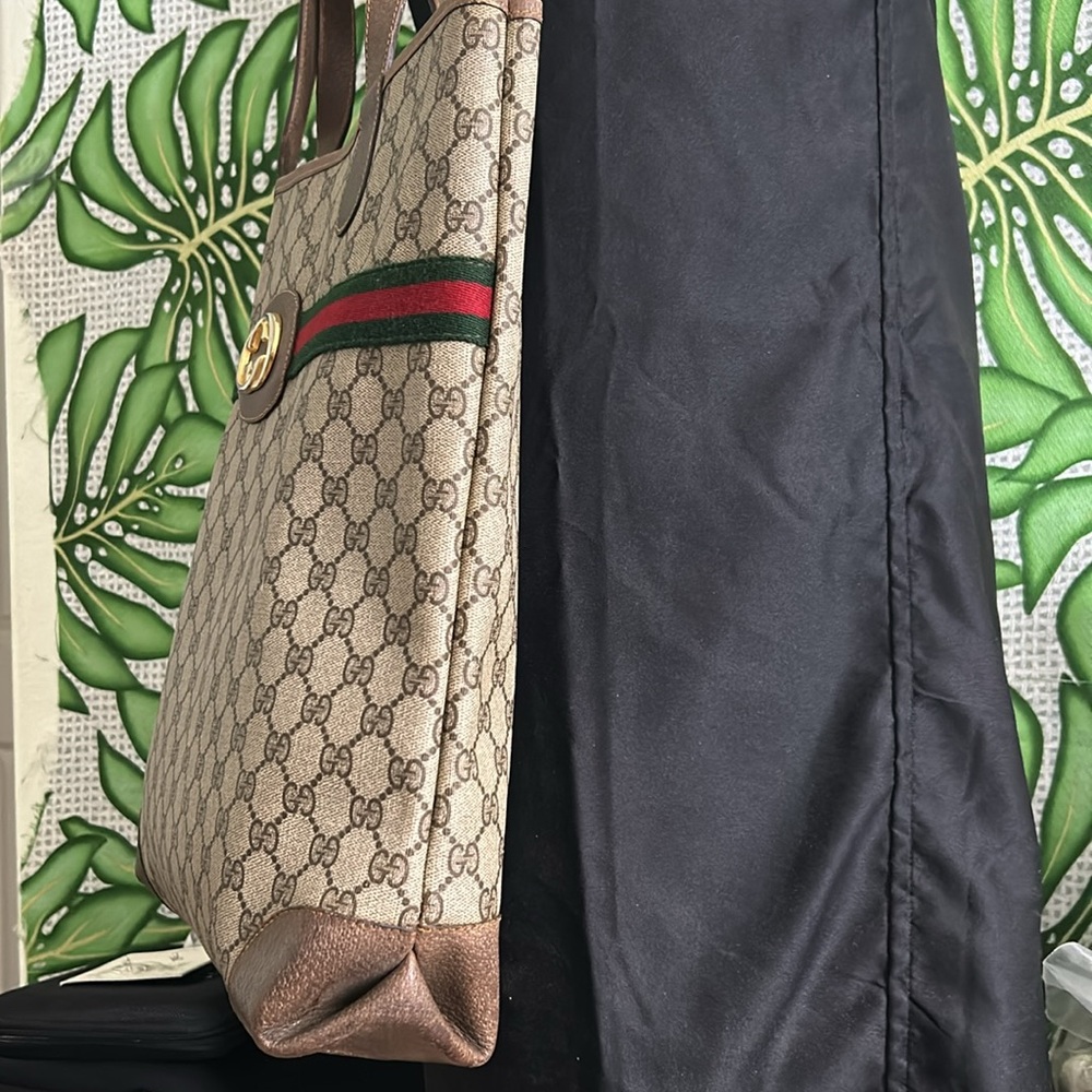 🖤Vtg 70s GUCCI GG Supreme Tote/Shoulder bag - Picture 5 of 17